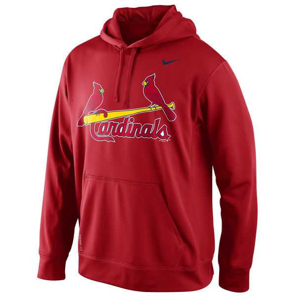 Men's St. Louis Cardinals Nike Practice Performance Pullover Hoodie - Red,We sell and wholesale Men's St. Louis Cardinals Nike Practice Performance Pullover Hoodie - Red on line form chian!